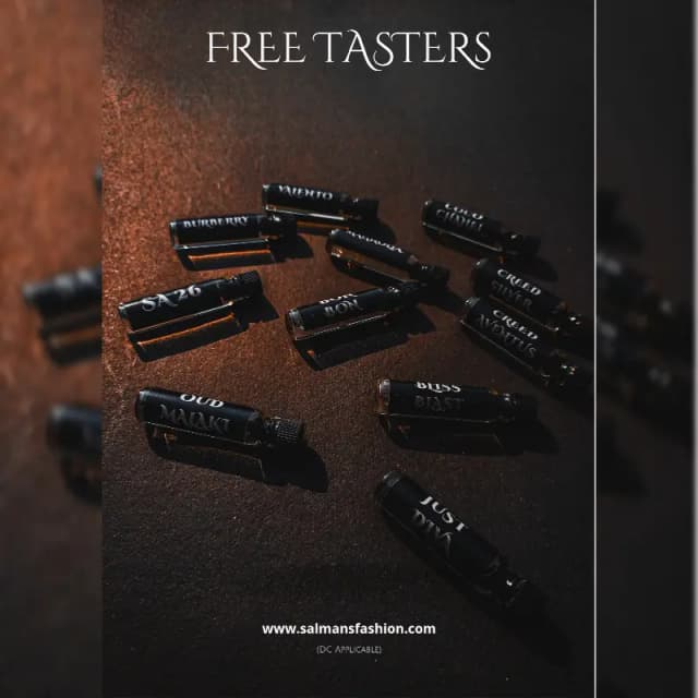 FREE PERFUME TESTERS